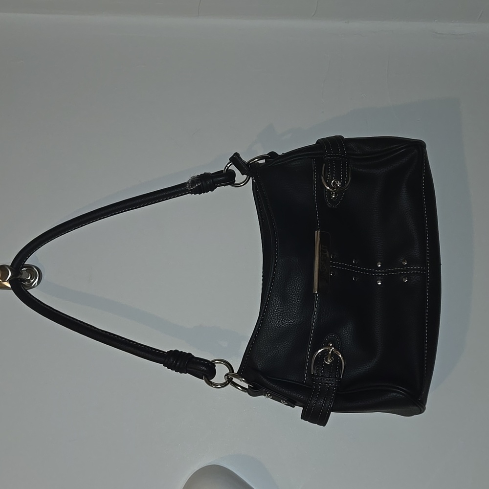 ROSETTI BLACK PURSE Pebbled Faux Leather/Vegan Leather - Picture 1 of 9